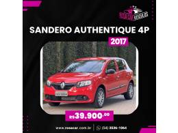 RENAULT - SANDERO - 2017/2017 - Vermelha - R$ 39.900,00