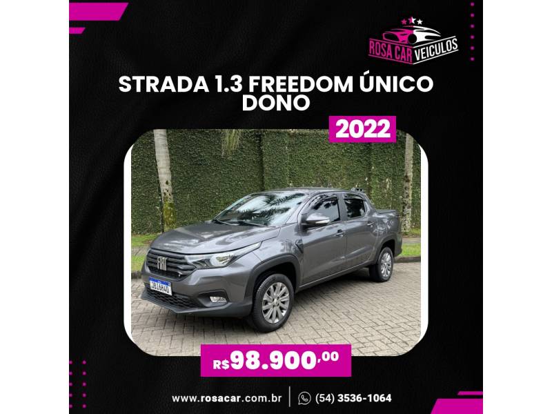 FIAT - STRADA - 2022/2022 - Cinza - R$ 98.900,00