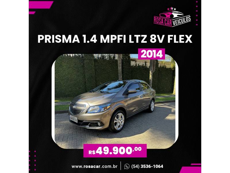 CHEVROLET - PRISMA - 2014/2014 - Cinza - R$ 49.900,00