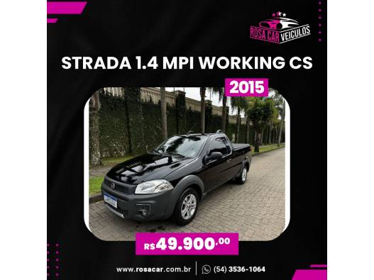 FIAT - STRADA - 2015/2015 - Preta - R$ 49.900,00